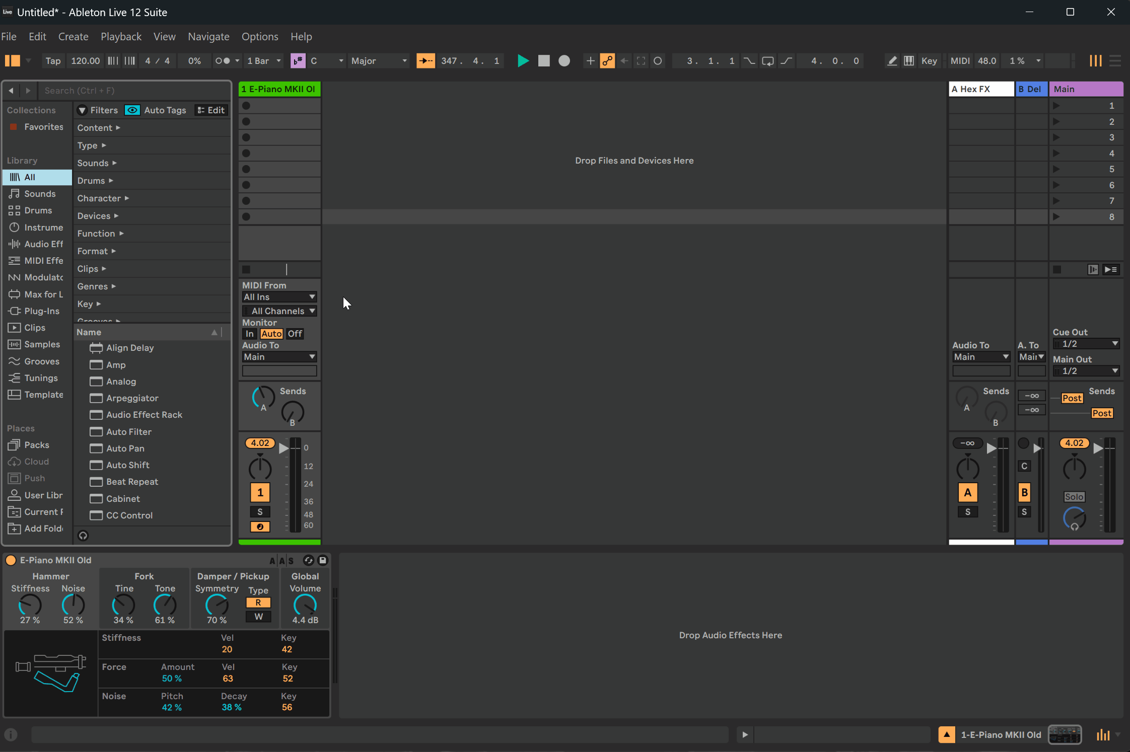 Ableton Live QSG load on track.gif