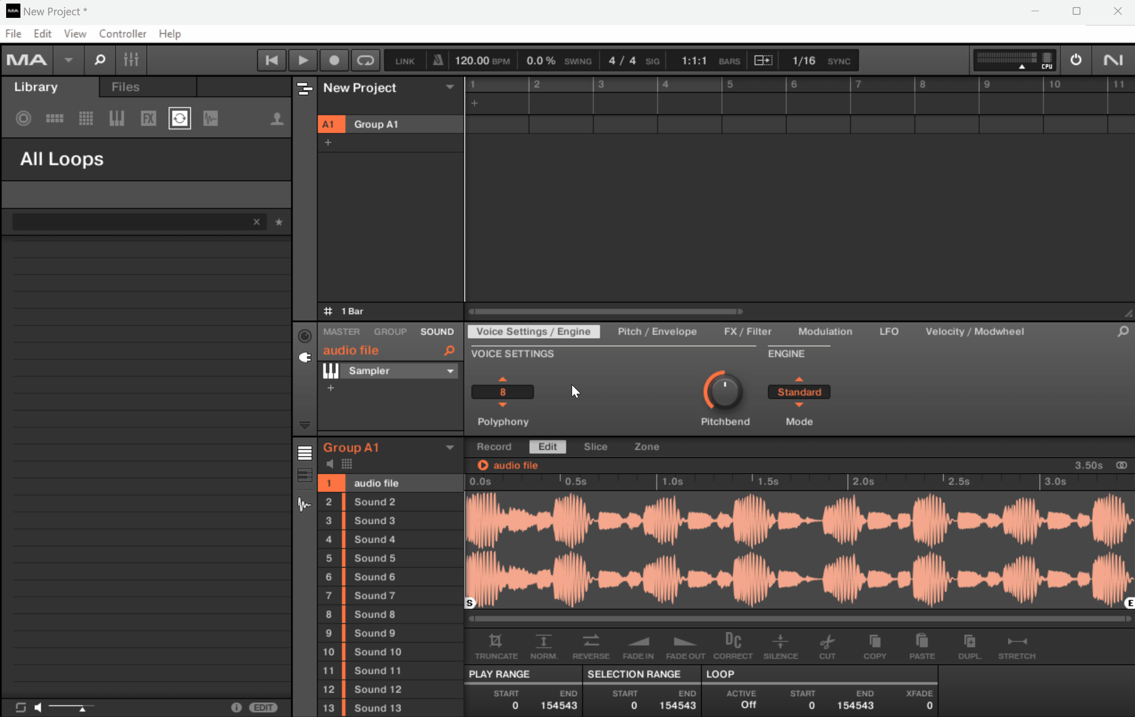 Maschine QSG Load on track.gif