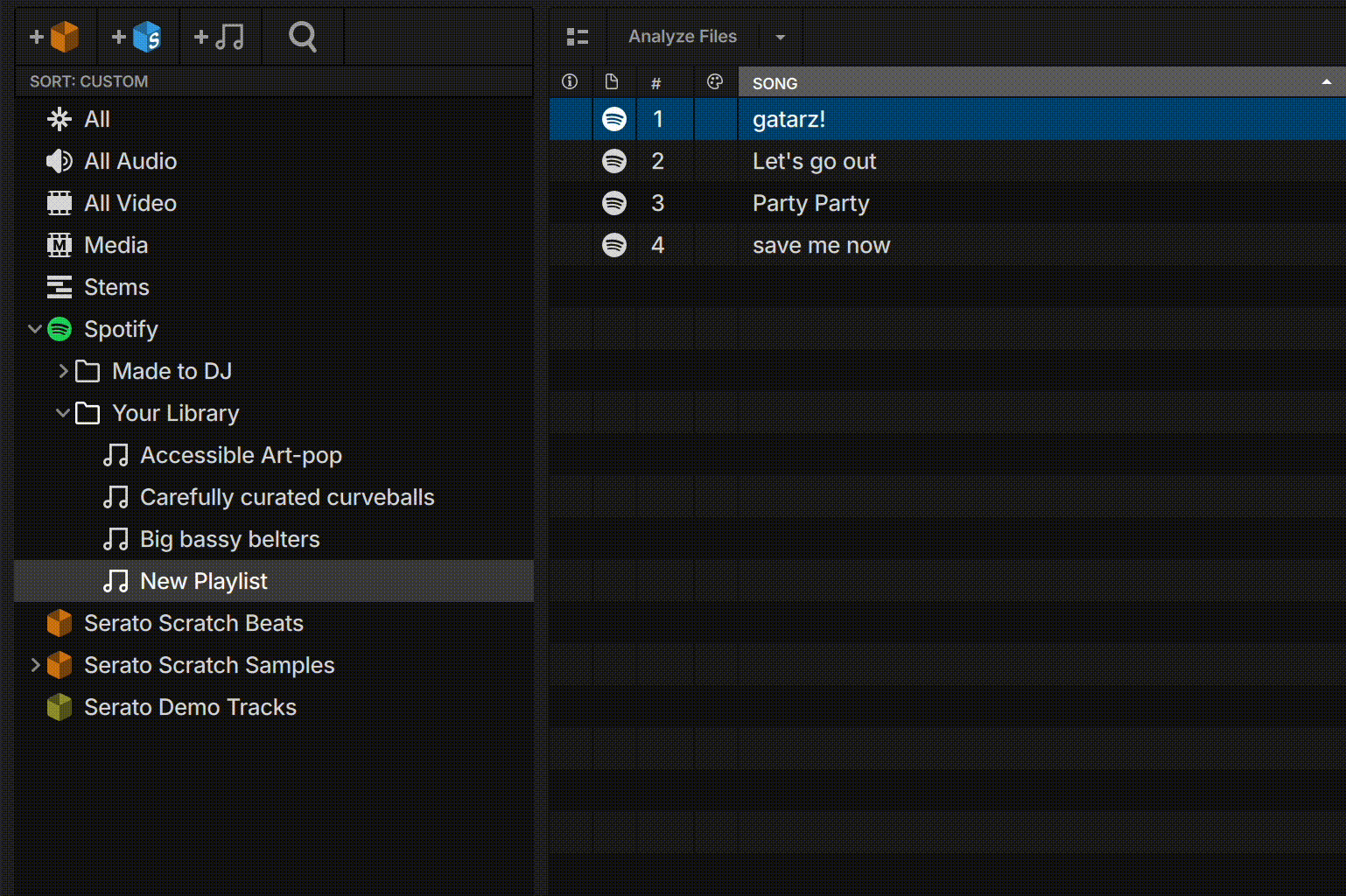 REORDERING IN SPOTIFY.gif