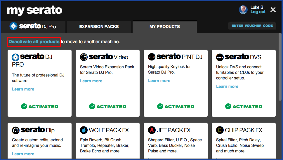 How to deactivate your Serato licenses to use on another computer Serato Support