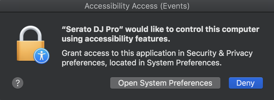 serato dj 1.9.6 4126 not working