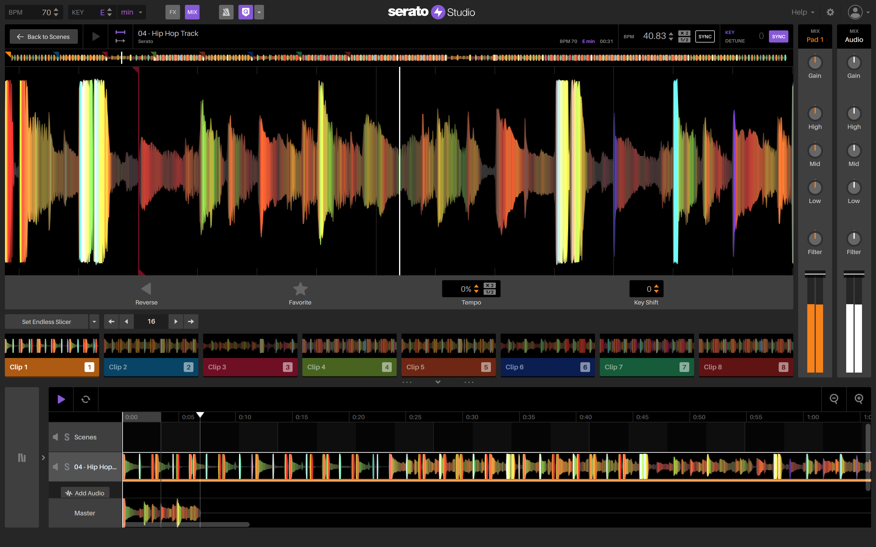 mastering audio tracks