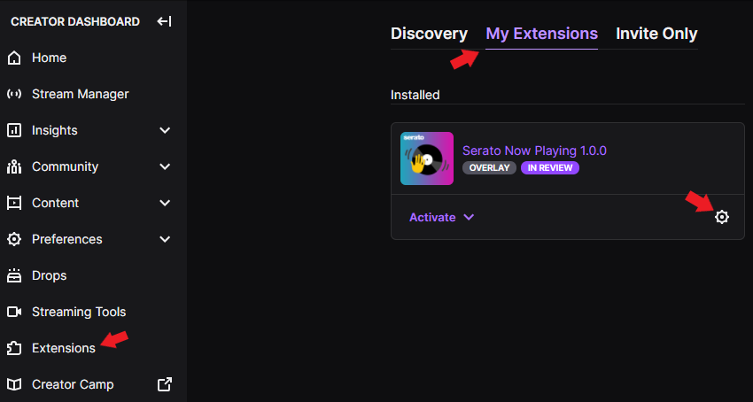 Using the Serato 'Now Playing' Twitch extension – Serato Support