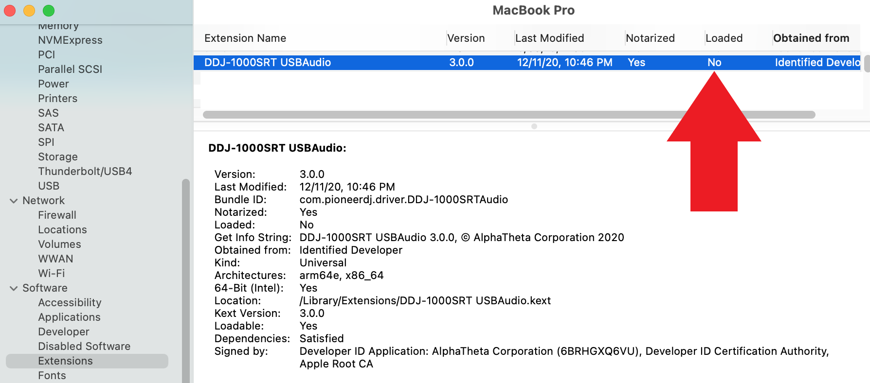 ddj 1000srt driver mac