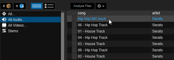Preparing and Analyzing Your Files – Serato Support