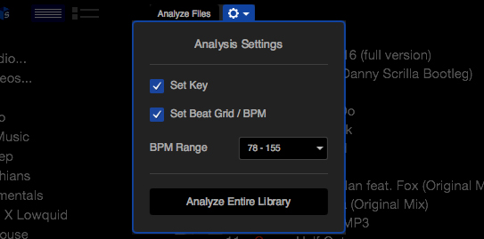 Preparing and Analyzing Your Files – Serato Support