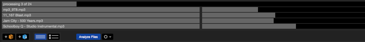 serato dj 1.8 analyzing entire library