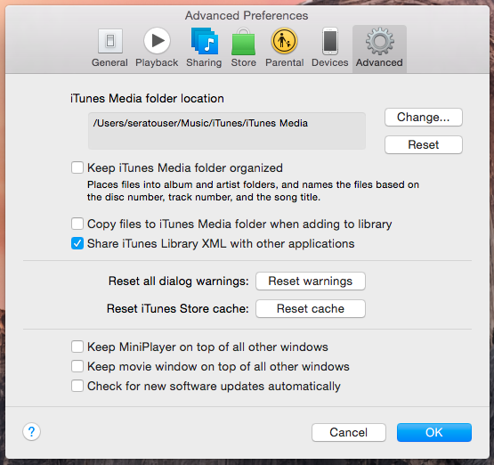 How to get my itunes to work with scratch live