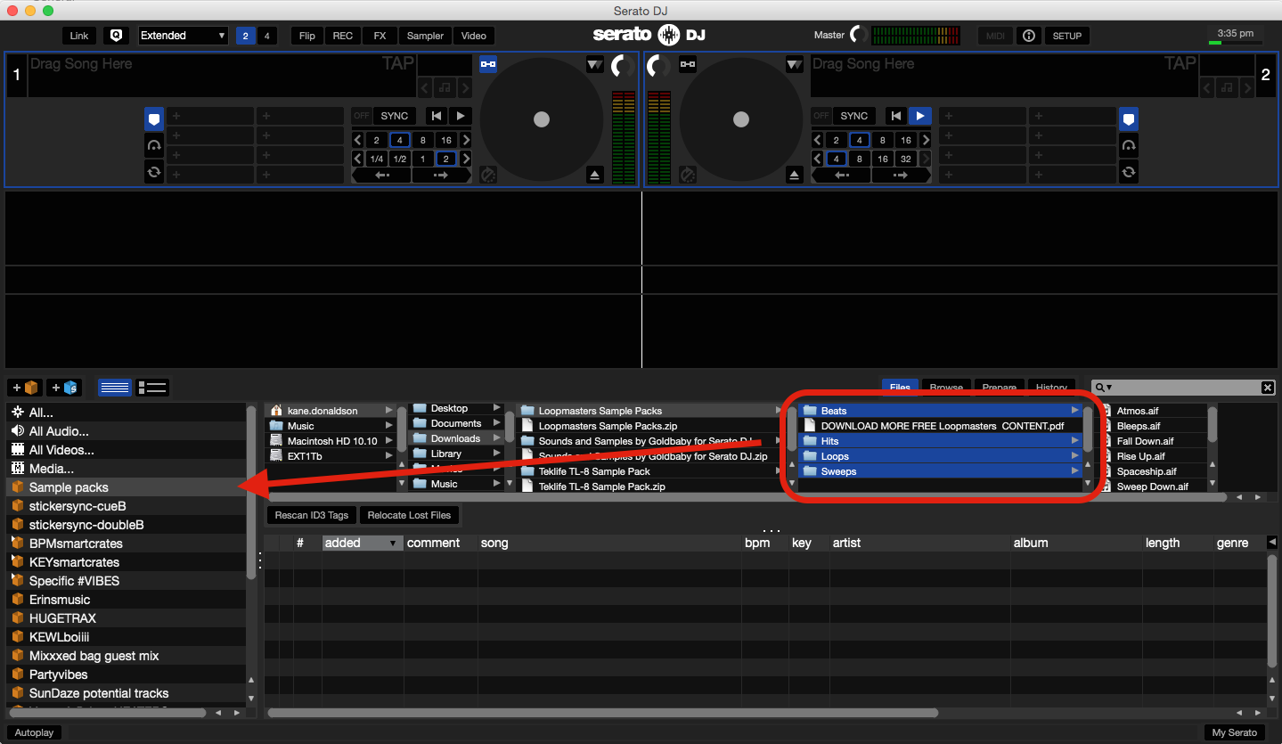 How to use the Serato Sampler - We Are Crossfader